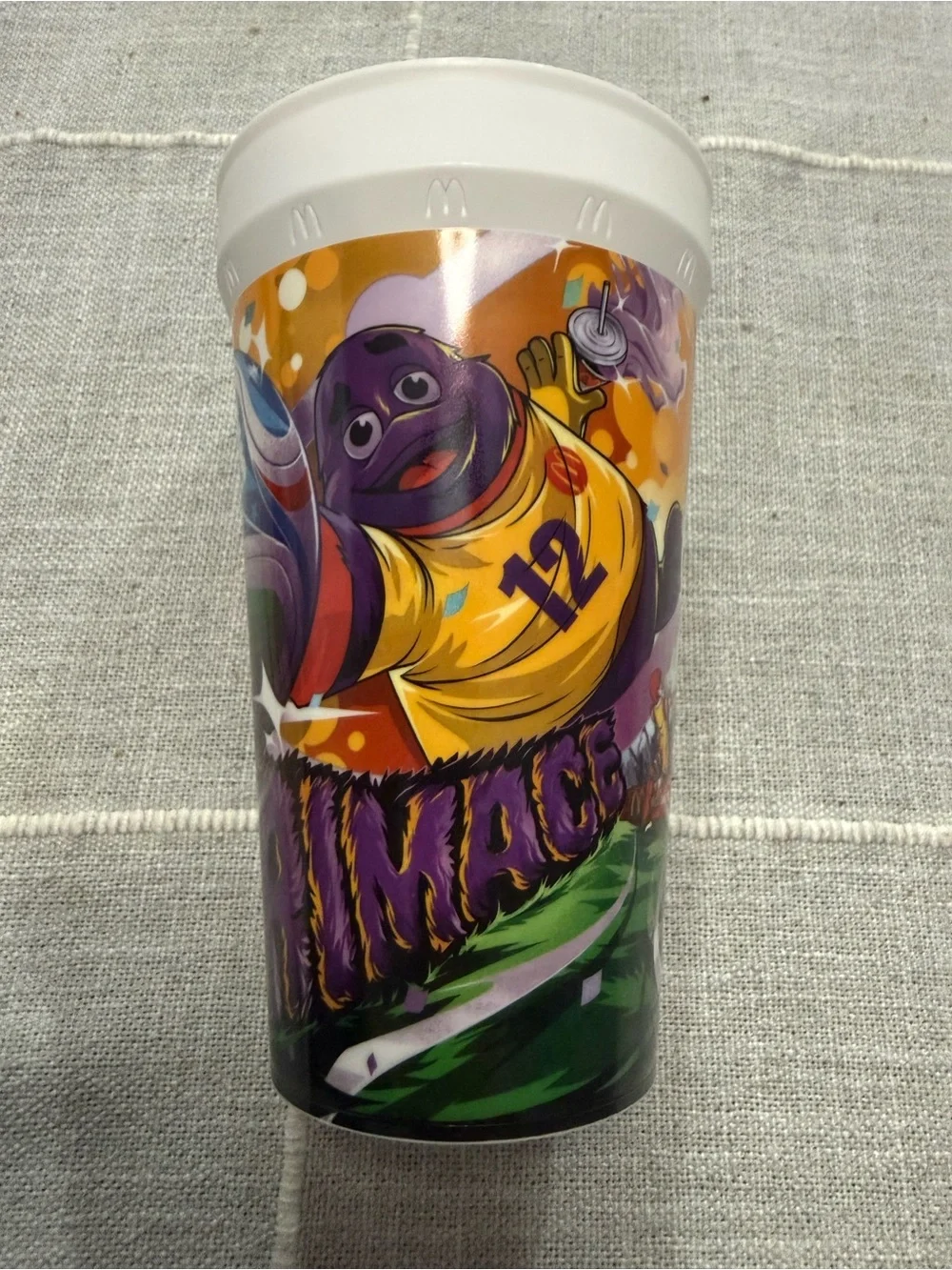 McDonald's Grimace FIFA World Cup Plastic Drink Cup